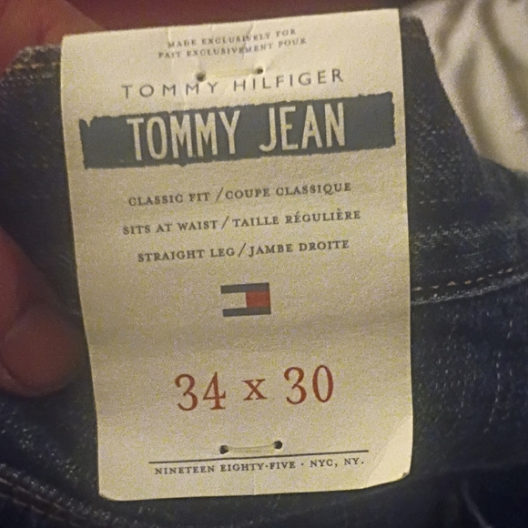 Tommy Hilfiger Classic Blue jeans 34W 30L - Picture 5 of 5